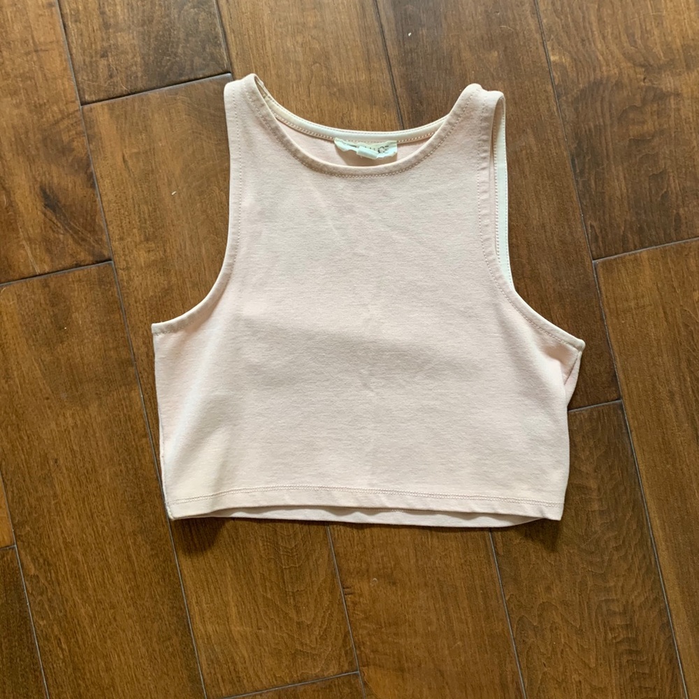 Pink Crop Tank